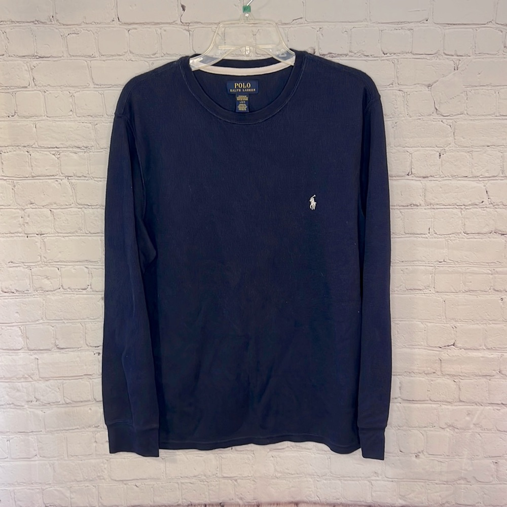 POLO RALPH LAUREN Waffle-Knit Sleep Shirt
